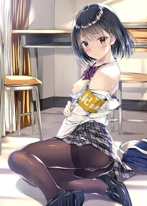 風紀委員の美少女エロ