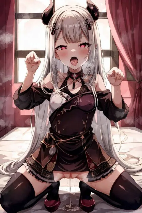 女子の垂れる場所