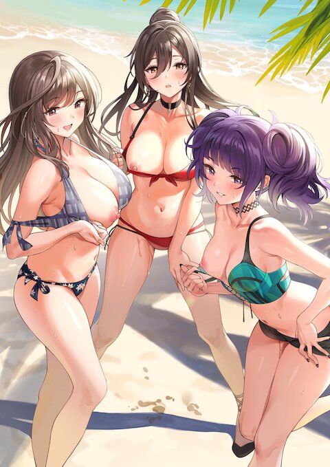 虹の世界の夏の光景 - Hadaka