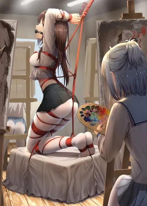 Inmoral nude modeling