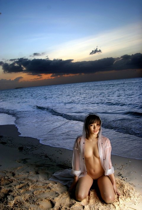 夕日ヌード写真 ＃５ - アウトドア