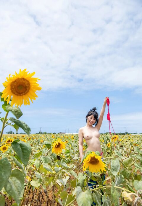 夏の屋外ヌード写真めい - アウトドア